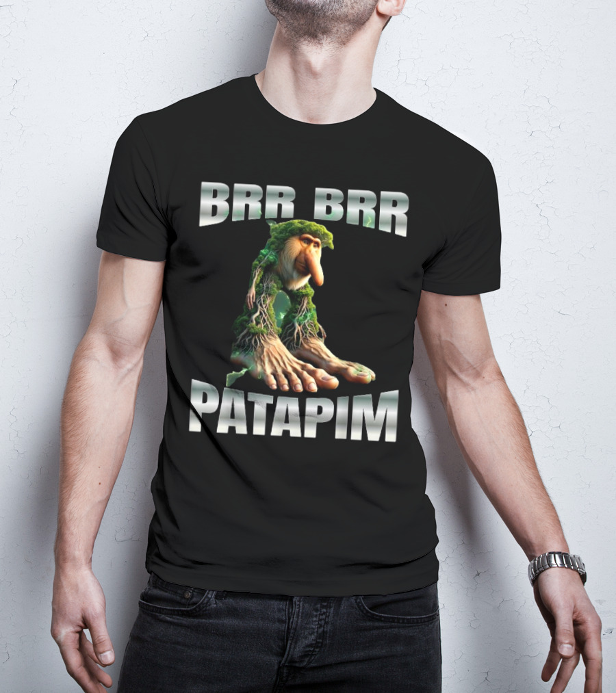Brr Brr Patapim Tree Creature Fantasy Greenery T-Shirt