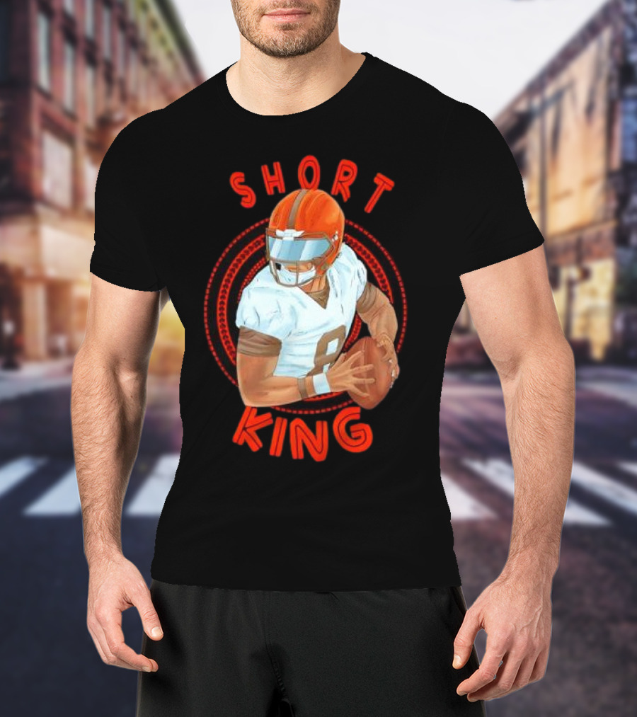 Cleveland Browns Short King Football Player Fan Favorite T-Shirt