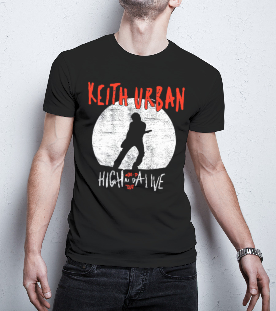 Keith Urban High And Alive World Tour 2023 T-Shirt