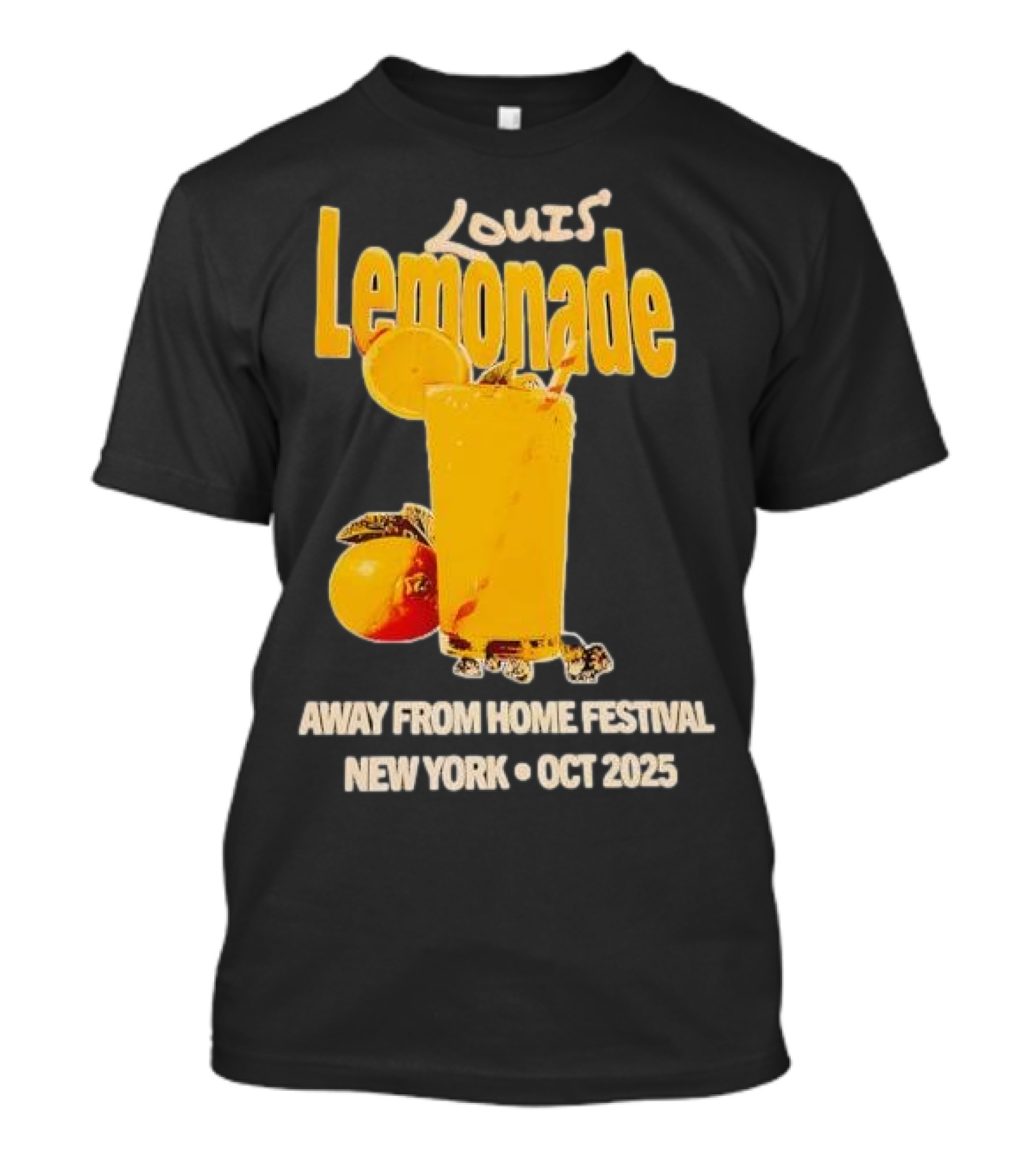 Louis’ Lemonade Away From Home Festival New York Oct 2025 T-Shirt