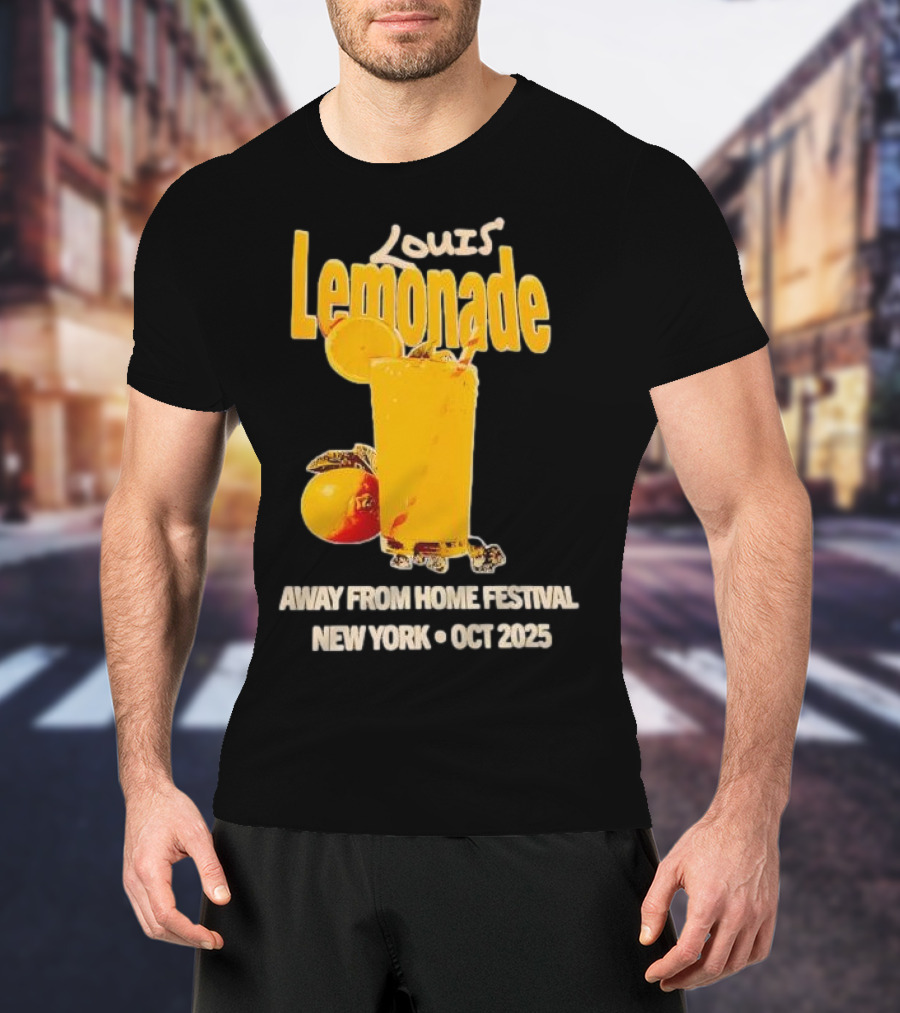 Louis’ Lemonade Away From Home Festival New York Oct 2025 T-Shirt
