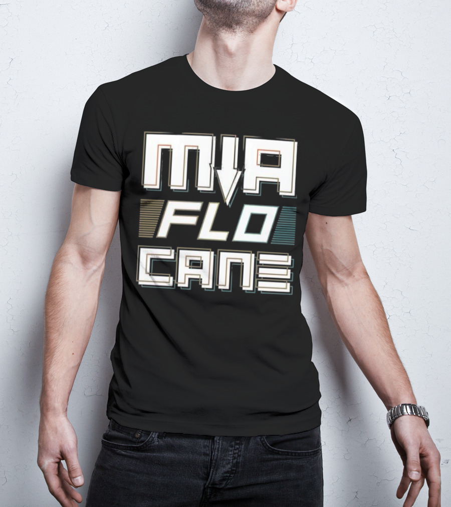 Miami Flo Cane Retro Neon Vibes T-Shirt