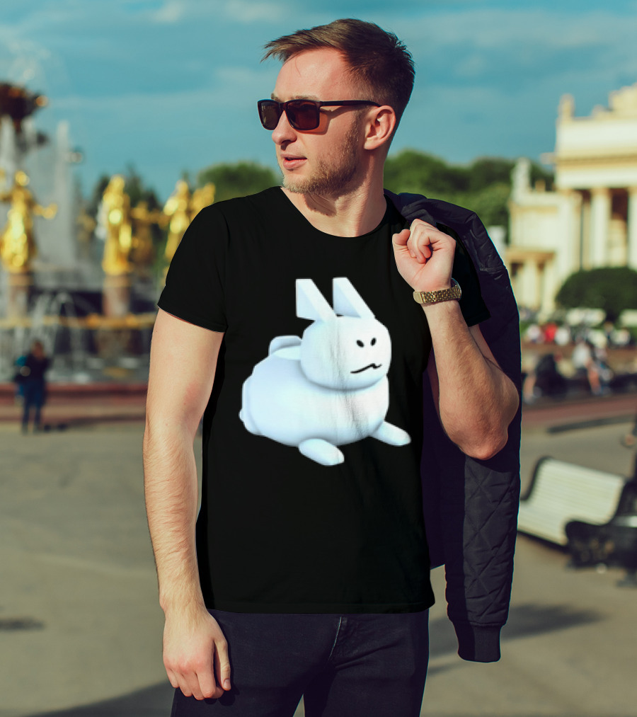 Reel Rebels Gubby Roblox Cute White Rabbit T-Shirt