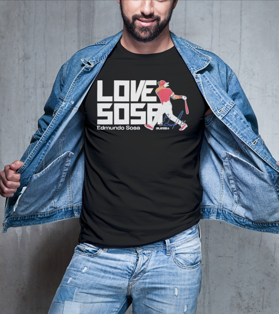 Edmundo Sosa Love Sosa Player Signature Collection T-Shirt