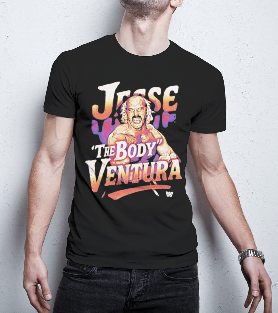 Jesse Ventura The Body Vintage Wrestling W T-Shirt