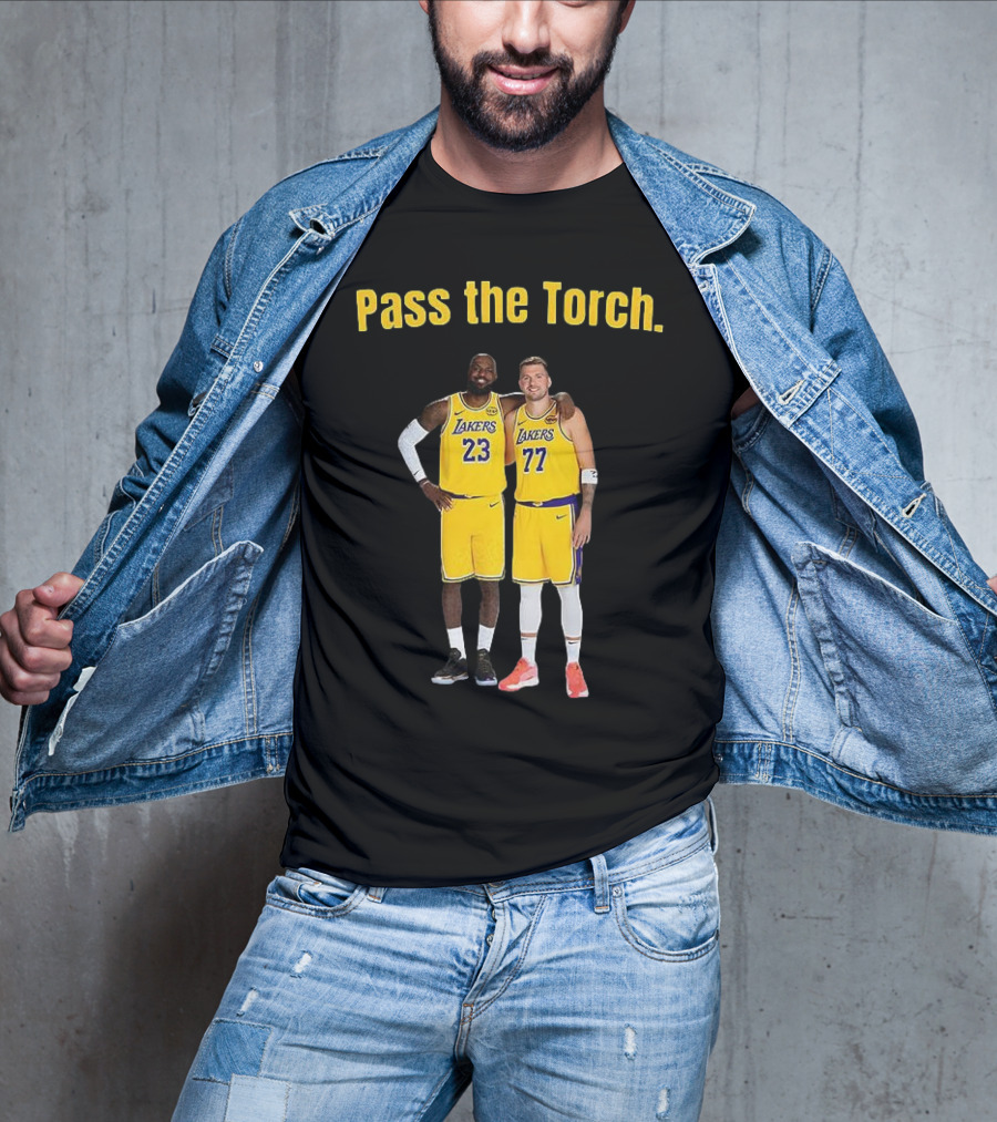 Lakers 23 And 77 Pass The Torch T-Shirt