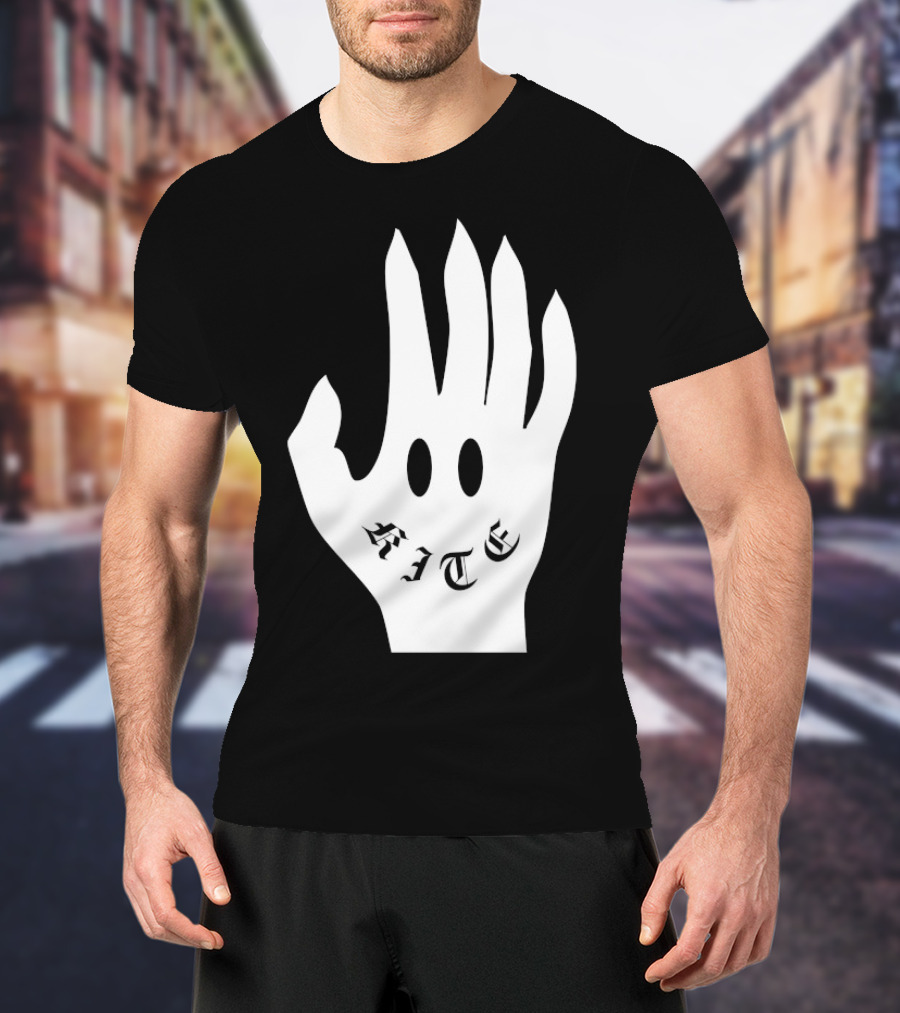 Kite Smile Hand By Stefan Fält T-Shirt