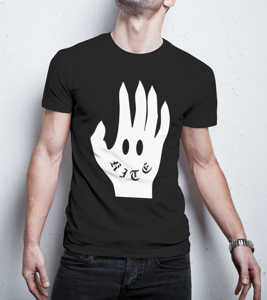 Kite Smile Hand By Stefan Fält T-Shirt