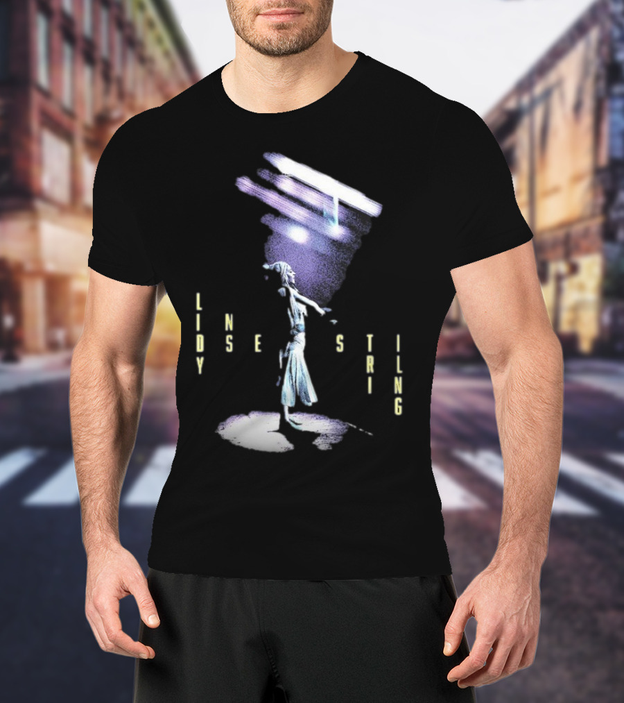 Lindsey Stirling Energetic Stage Performance With Spotlight T-Shirt