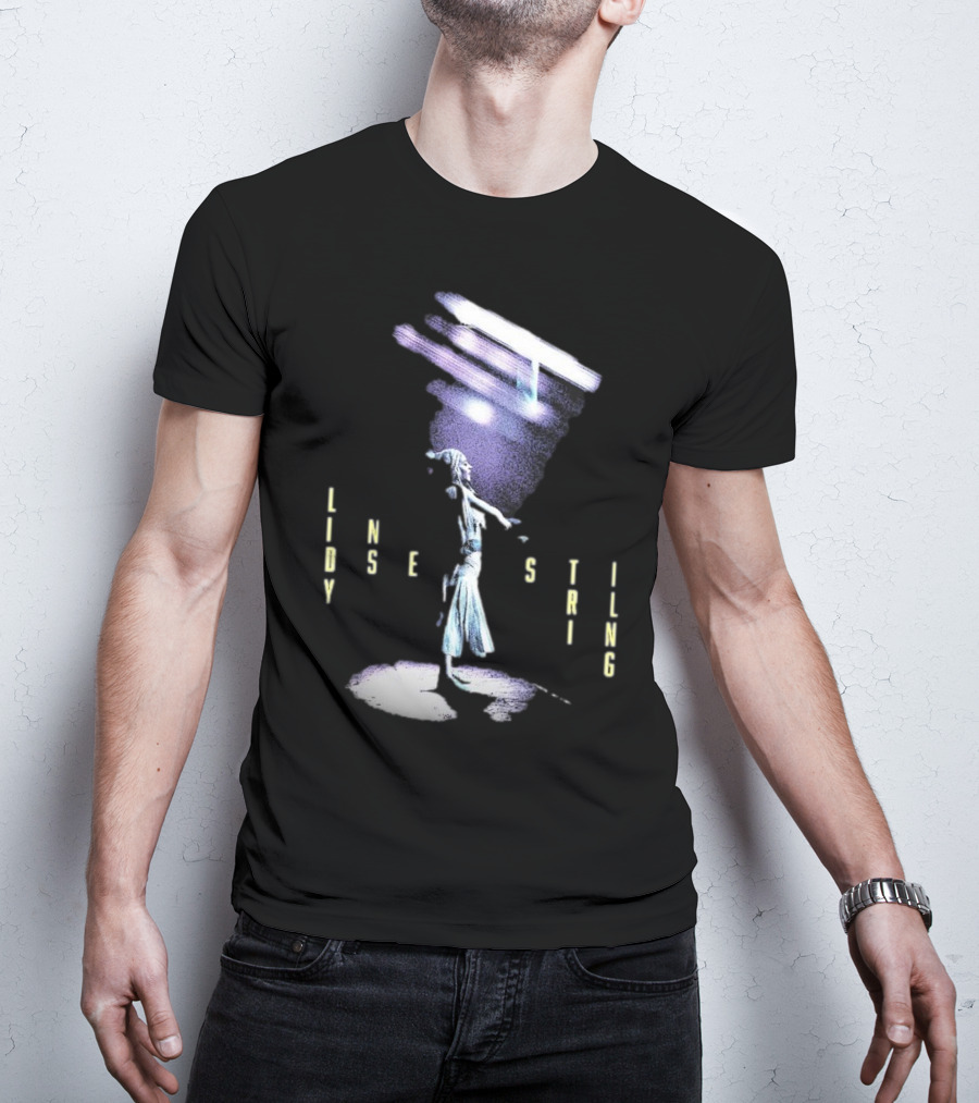 Lindsey Stirling Energetic Stage Performance With Spotlight T-Shirt