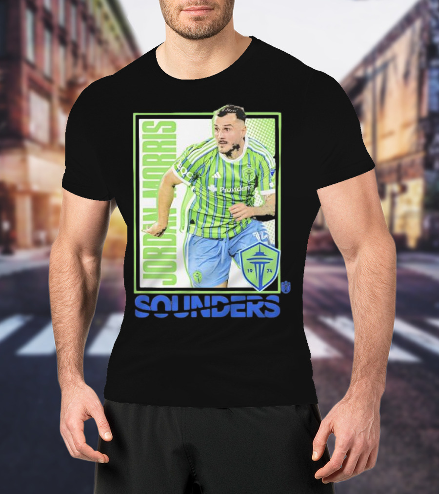 Seattle Sounders FC Jordan Morris 1974 Providence Ultras Image T-Shirt