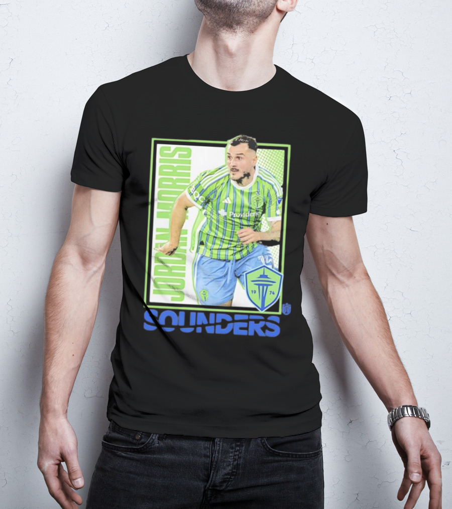 Seattle Sounders FC Jordan Morris 1974 Providence Ultras Image T-Shirt