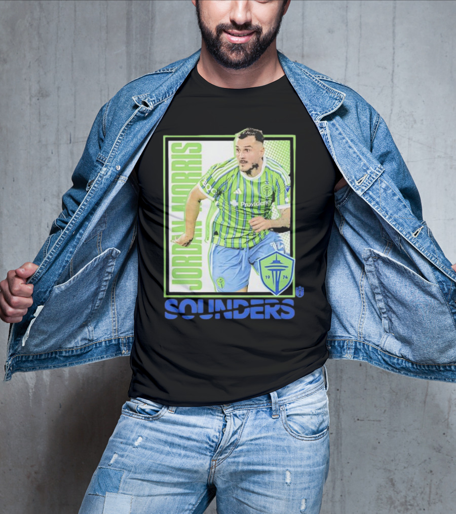 Seattle Sounders FC Jordan Morris 1974 Providence Ultras Image T-Shirt