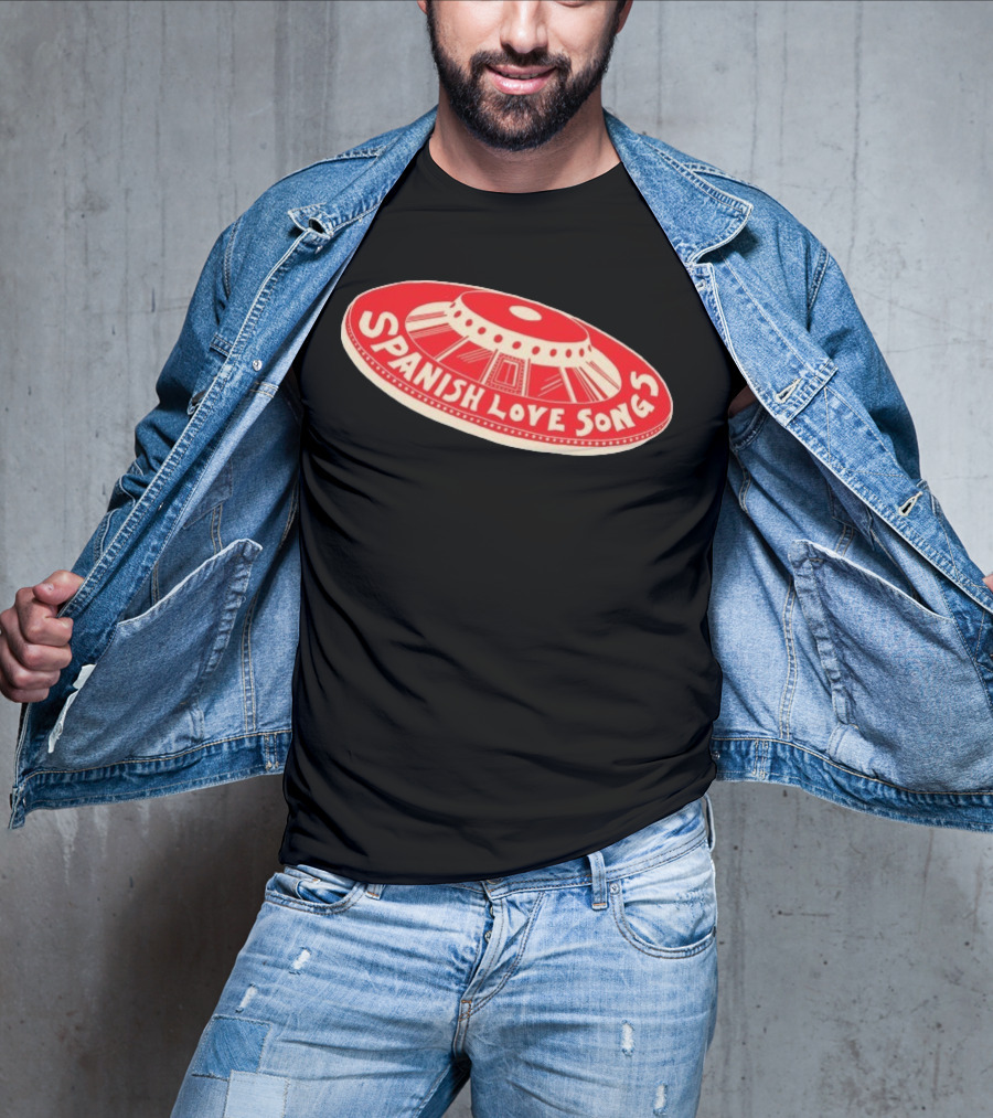 Spanish Love Songs UFO Saucer Red T-Shirt