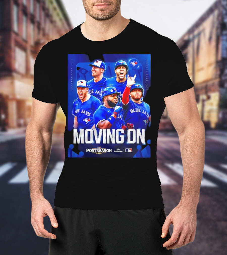 Toronto Blue Jays Moving On Postseason 2025 American League Championship Series T-Shirt