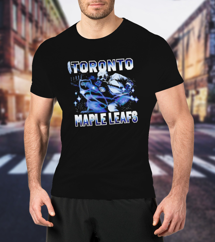 Toronto Maple Leafs OVO X TML Cold As Ice Collaboration T-Shirt