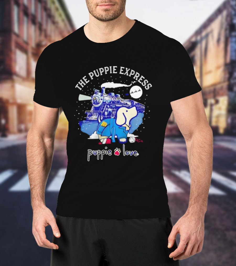 The Puppie Express Puppy Love Train Adventure T-Shirt