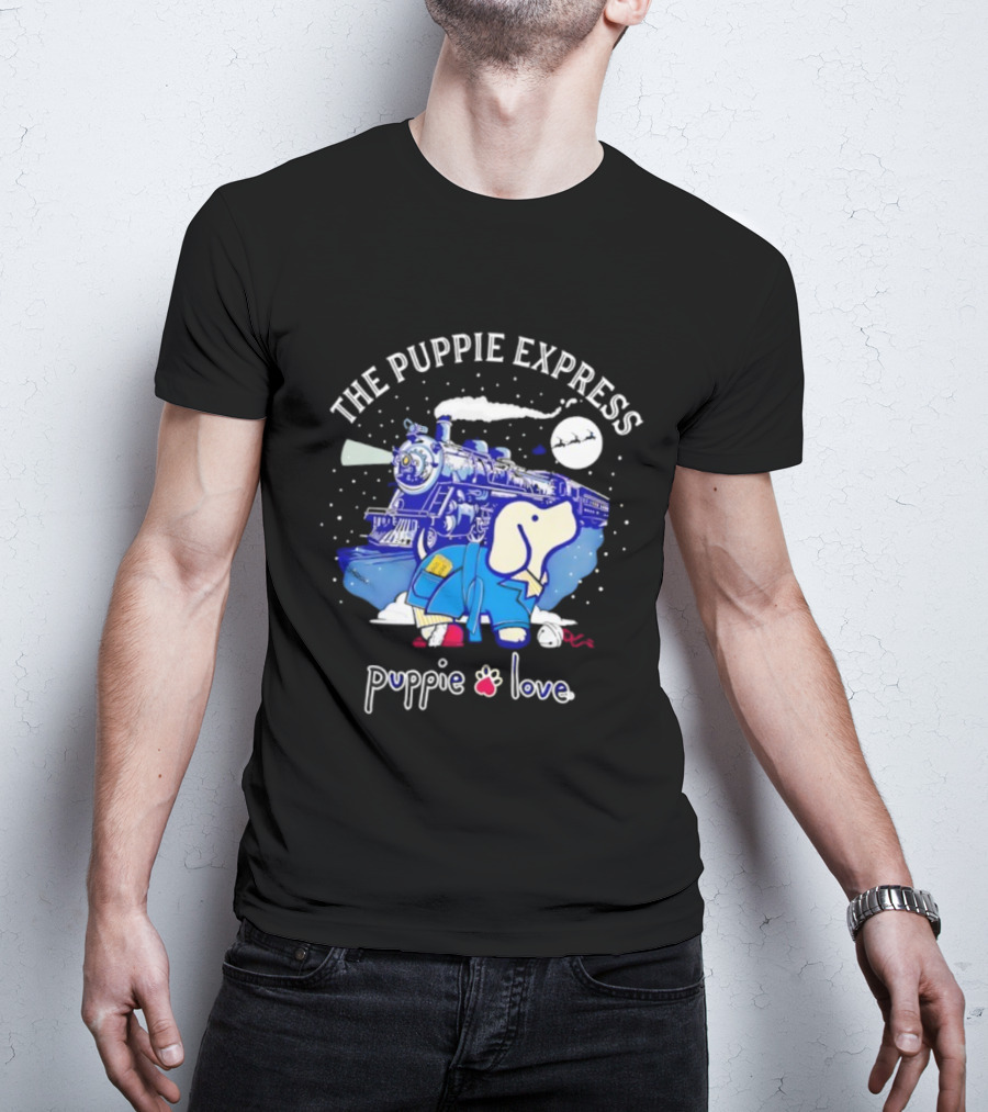 The Puppie Express Puppy Love Train Adventure T-Shirt