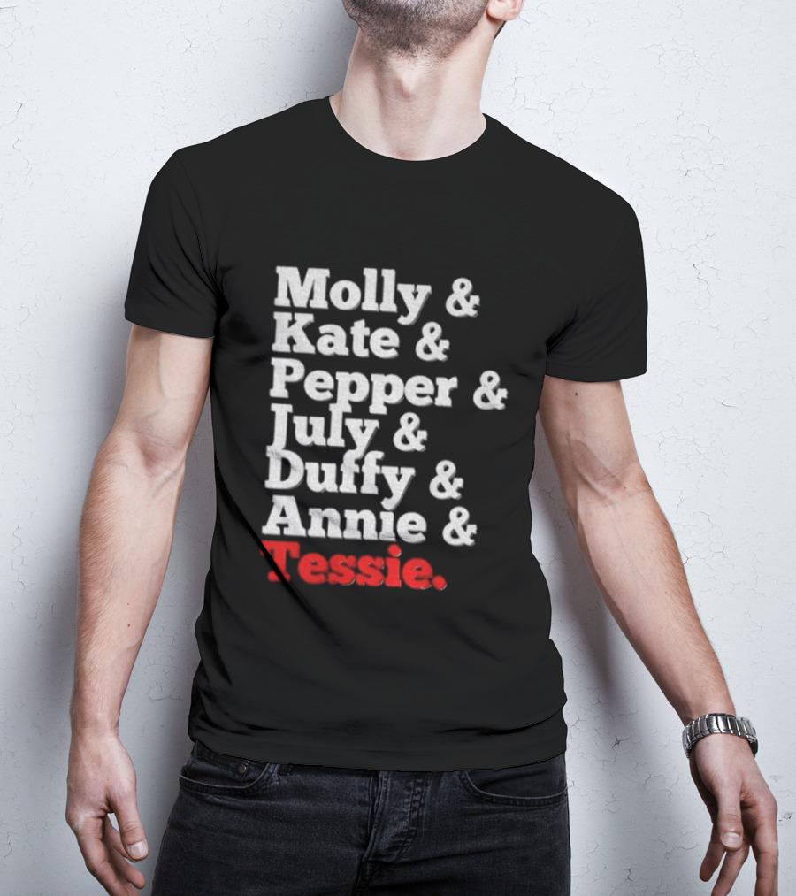 Molly Kate Pepper July Duffy Annie Tessie Musical Theatre Drama T-Shirt