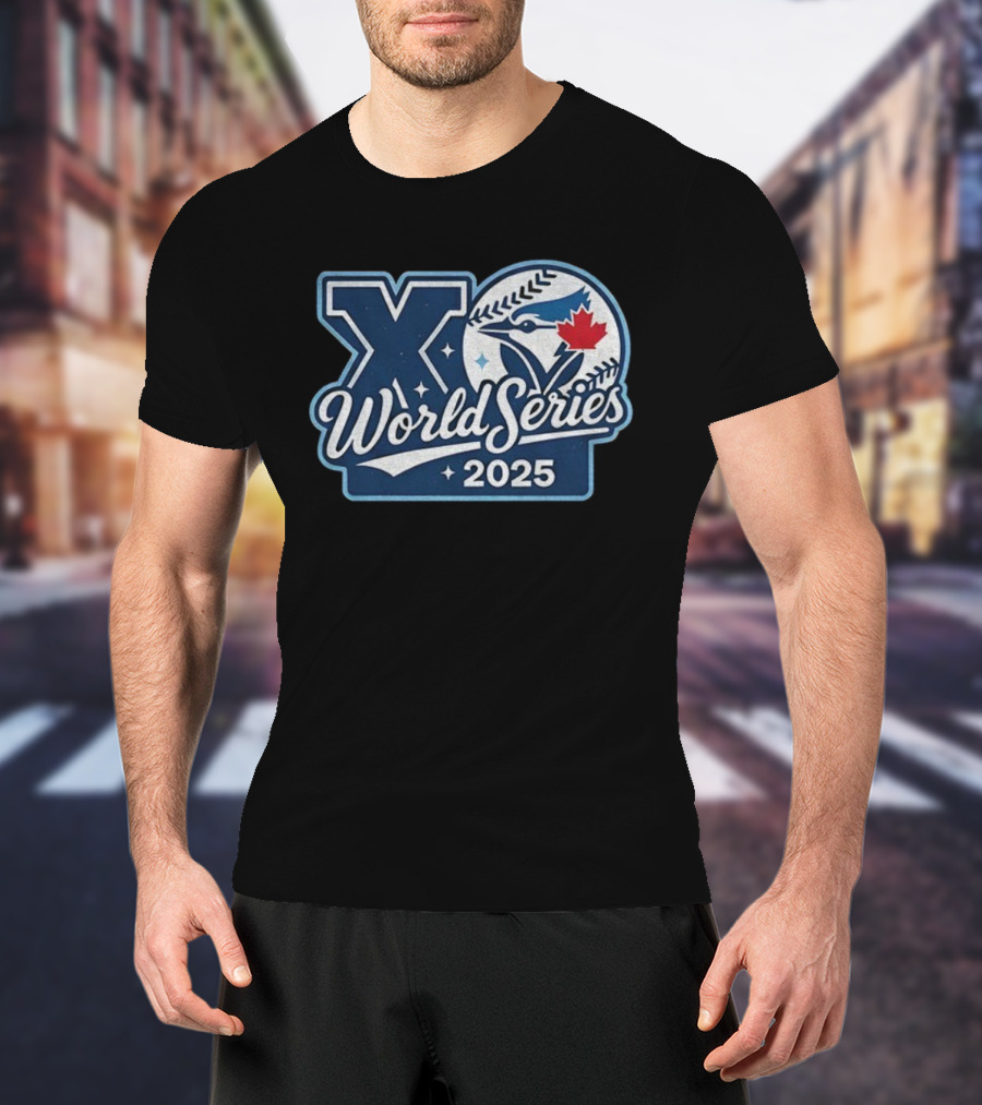 Toronto Blue Jays XO 2025 World Series Baseball Championship T-Shirt