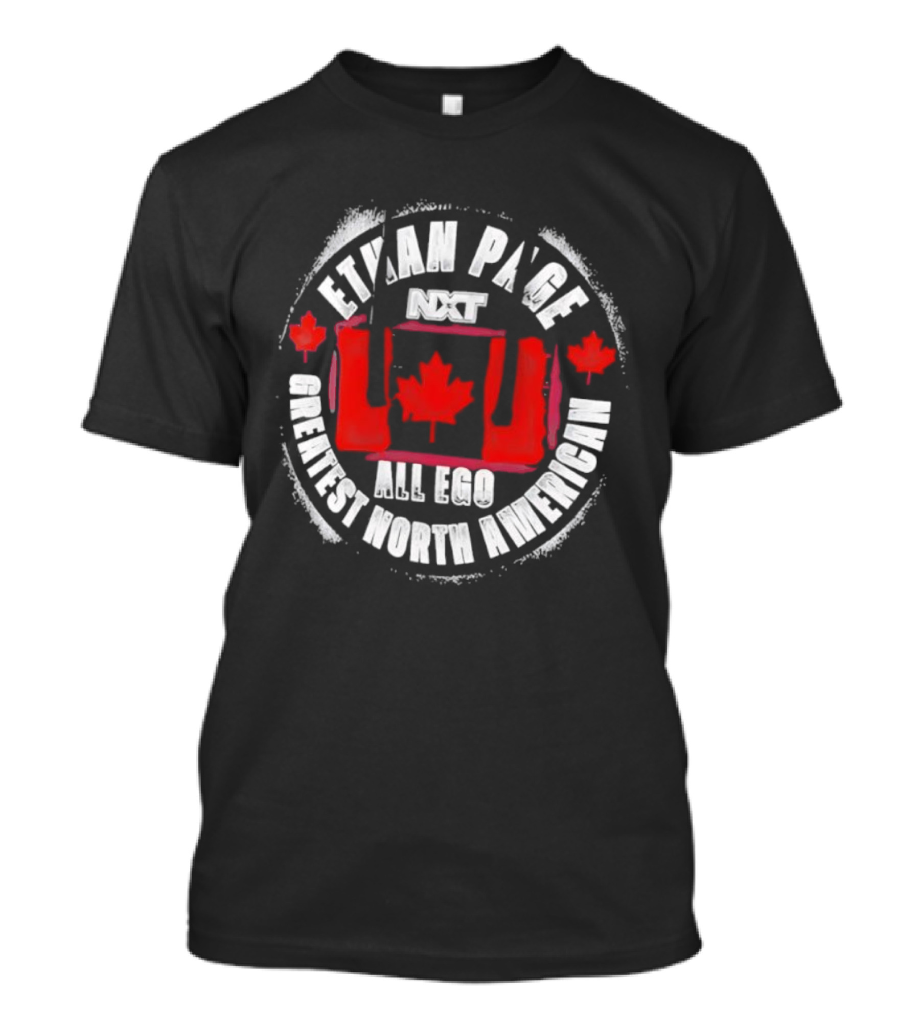 Ethan Page All Ego Greatest North American Canadian Flag T-Shirt