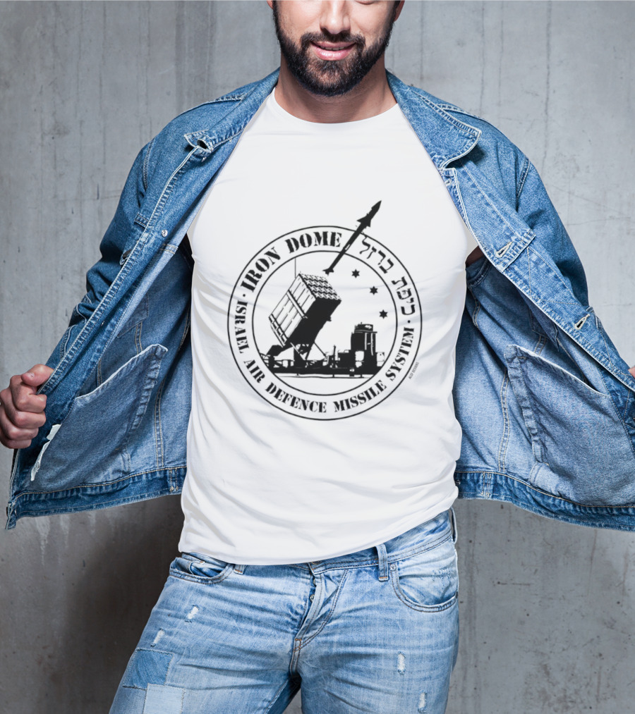 Iron Dome Kippat Barzel Air Defense System Missile Launch T-Shirt