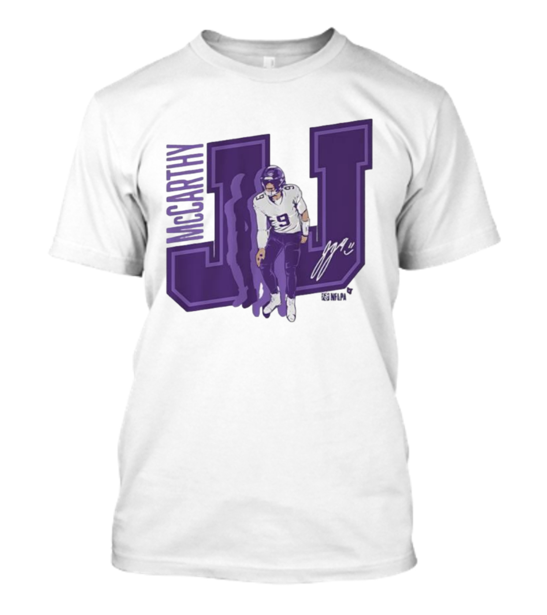 J.J. McCarthy Griddy Signature T-Shirt