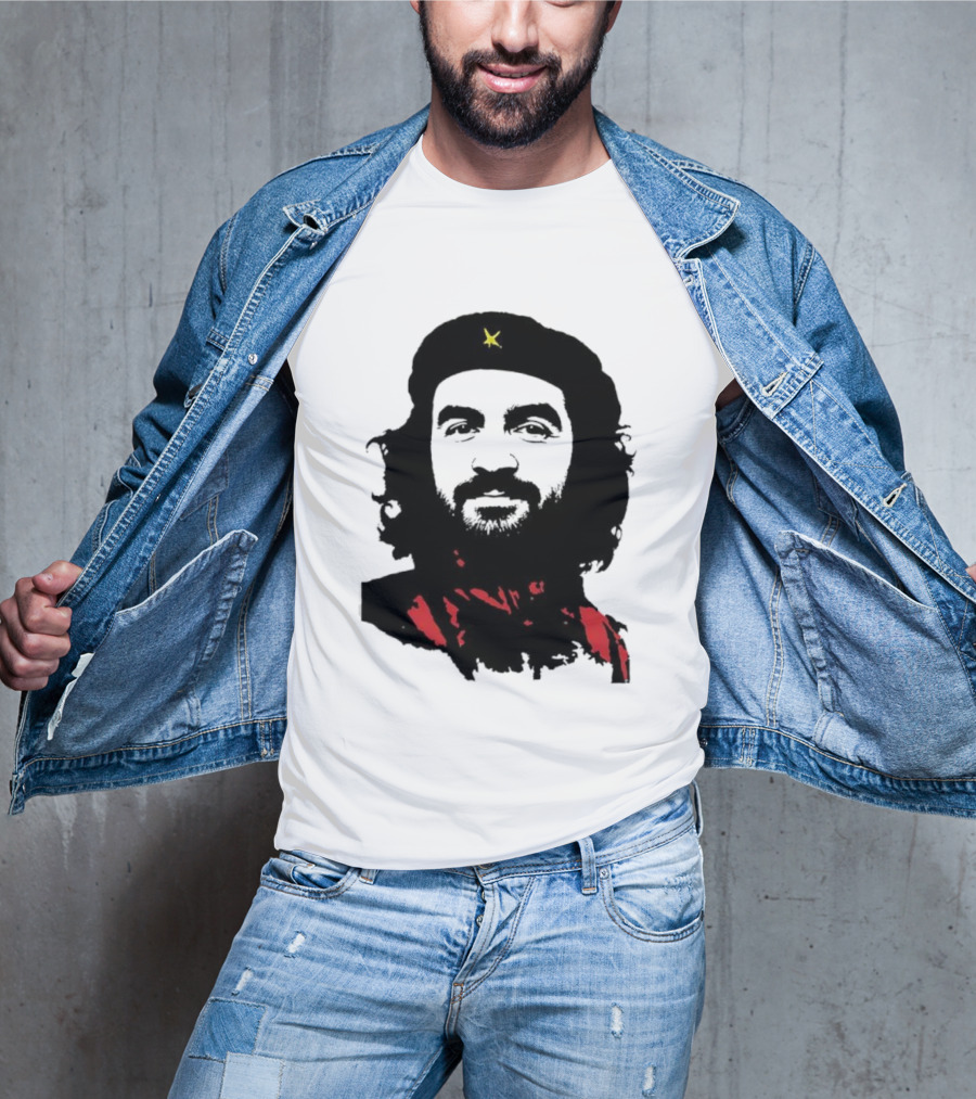 Zohran Che Yellow Star Red Contrast T-Shirt