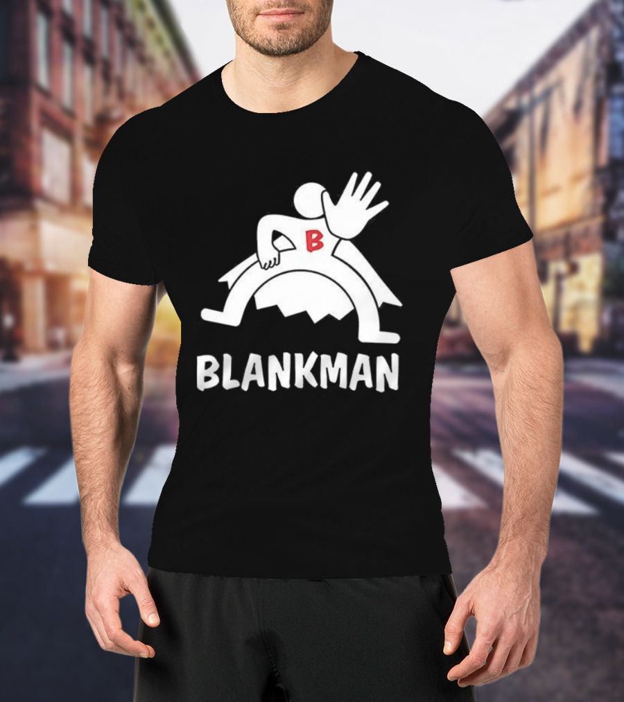 BLANKMAN Superhero B Emblem T-Shirt
