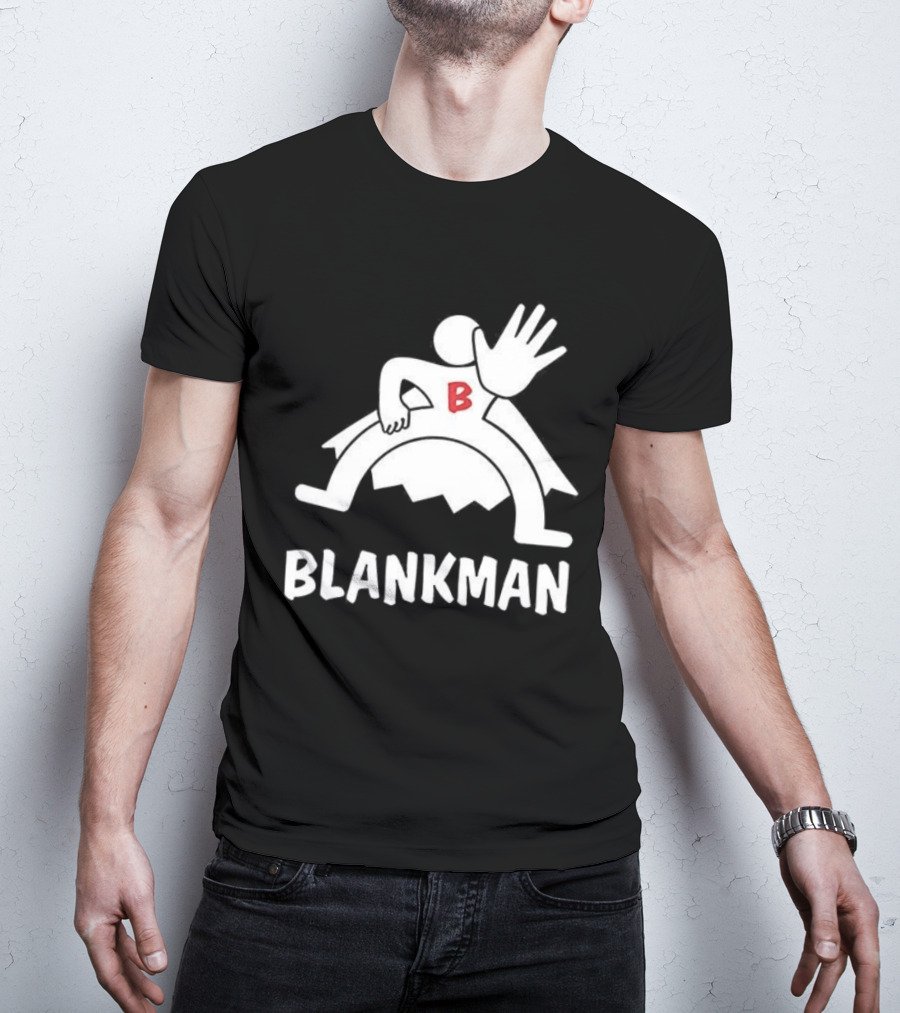 BLANKMAN Superhero B Emblem T-Shirt