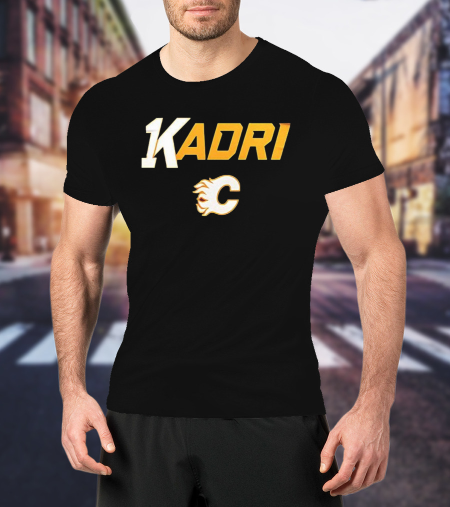 Calgary Flames Kadri 1000th NHL Game 2025 T-Shirt