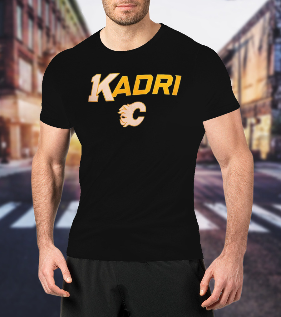 Kadri Calgary Flames NHL Cockey Jersey Number One T-Shirt