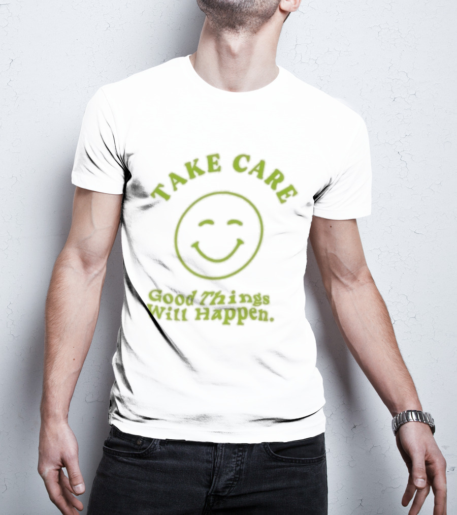 Anne Marie Take Care Smiley Good Things Will Happen T-Shirt