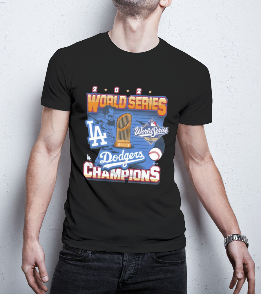 Los Angeles Dodgers 2025 World Series Champions MLB Takashi T-Shirt
