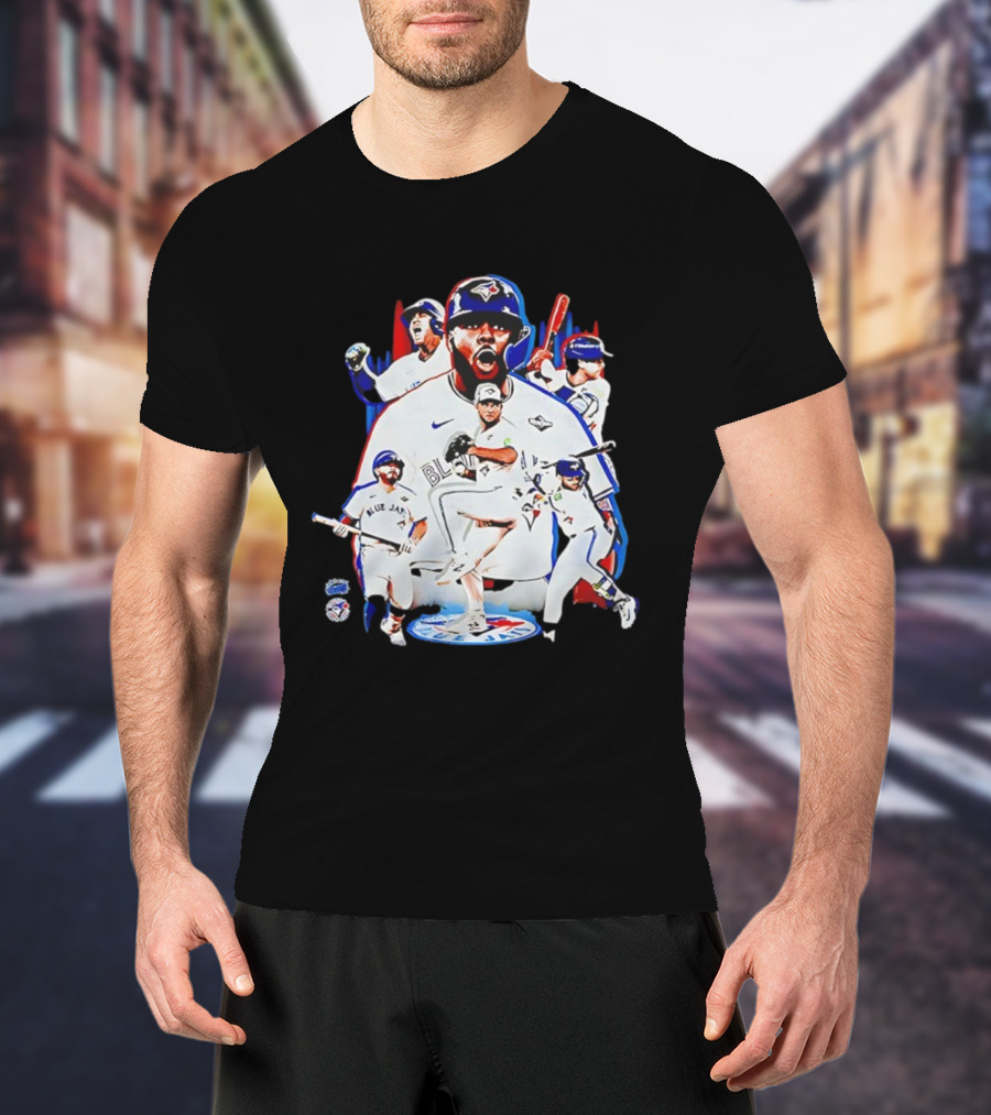 Toronto Blue Jays Baseball Players 2025 MLB Team Nike T-Shirt