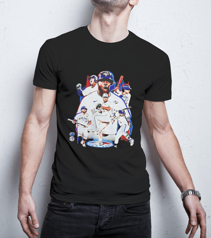 Toronto Blue Jays Baseball Players 2025 MLB Team Nike T-Shirt