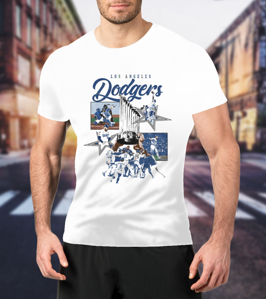 Los Angeles Dodgers World Series Champions 2025 MLB Baseball T-Shirt