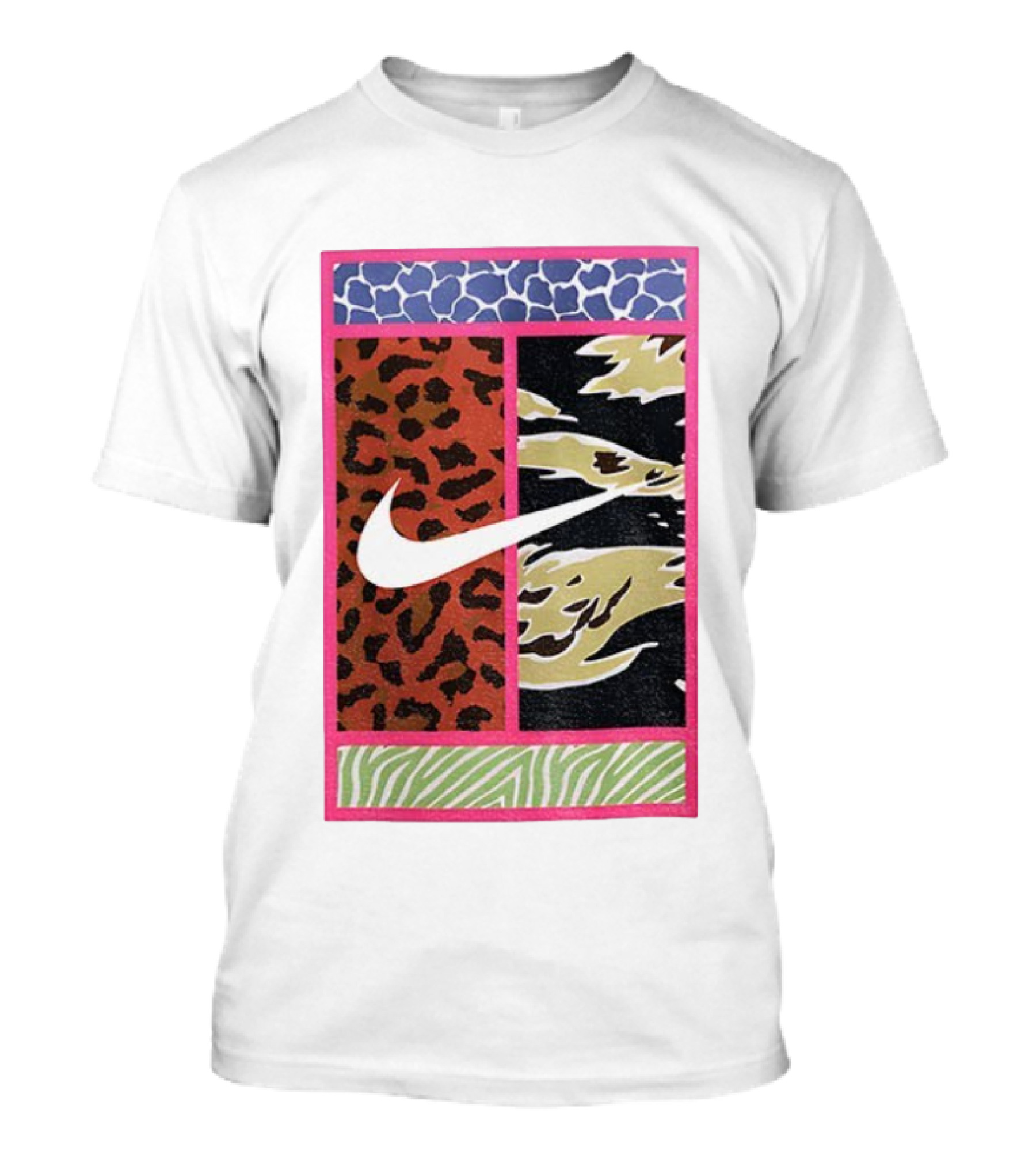 Carlos Alcaraz Nike Dri-FIT Court Swoosh Animal Print 갱스터 T-Shirt