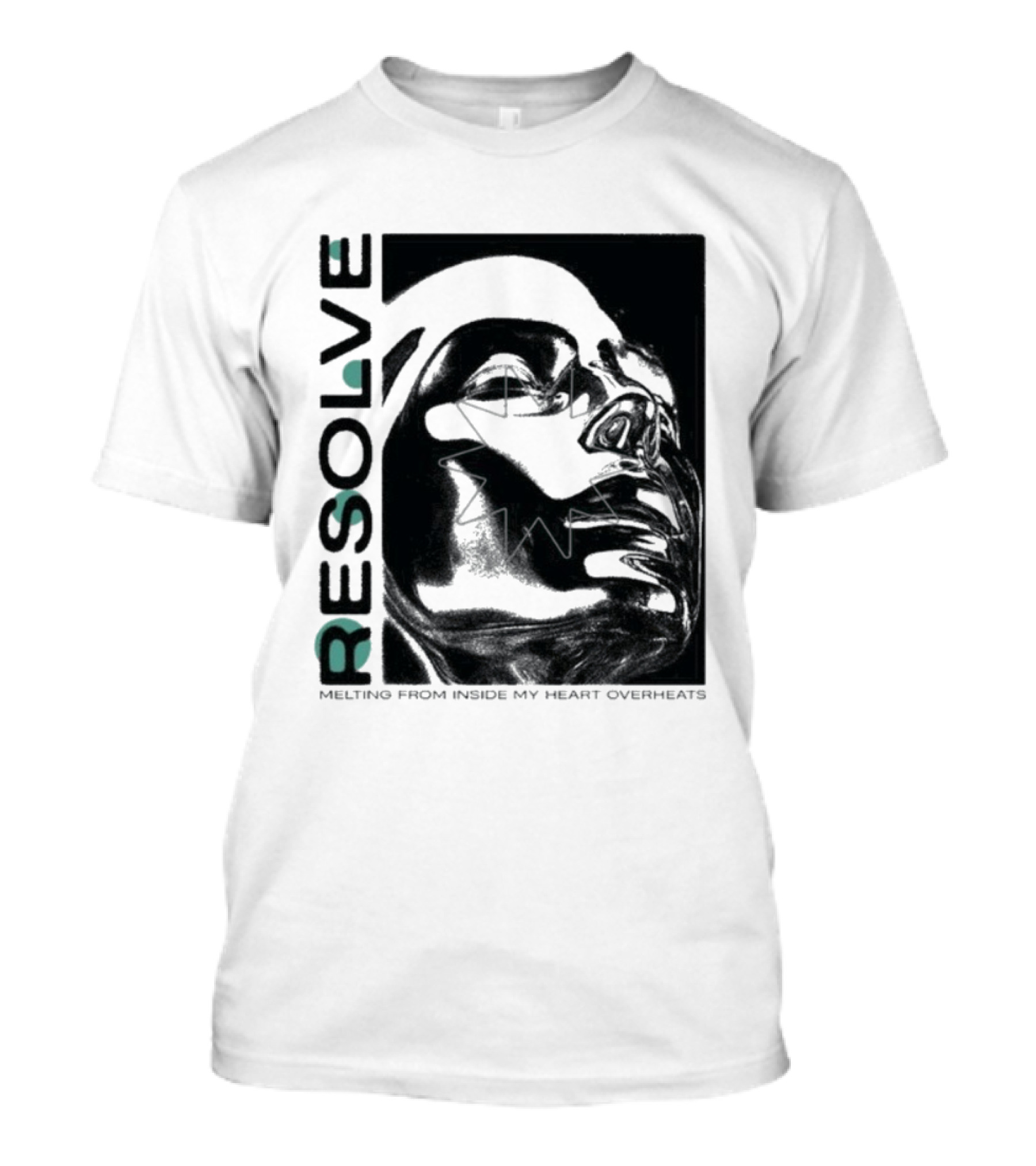 Resolve Melting From Inside My Heart Overheats Mannequin T-Shirt