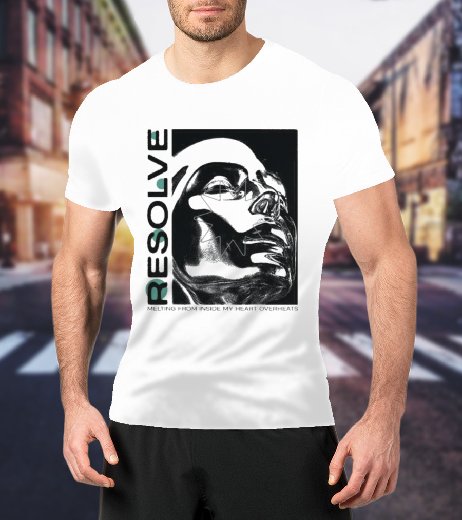 Resolve Melting From Inside My Heart Overheats Mannequin T-Shirt