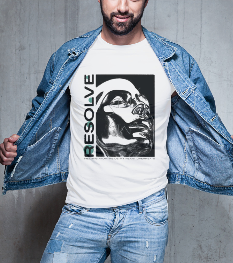 Resolve Melting From Inside My Heart Overheats Mannequin T-Shirt