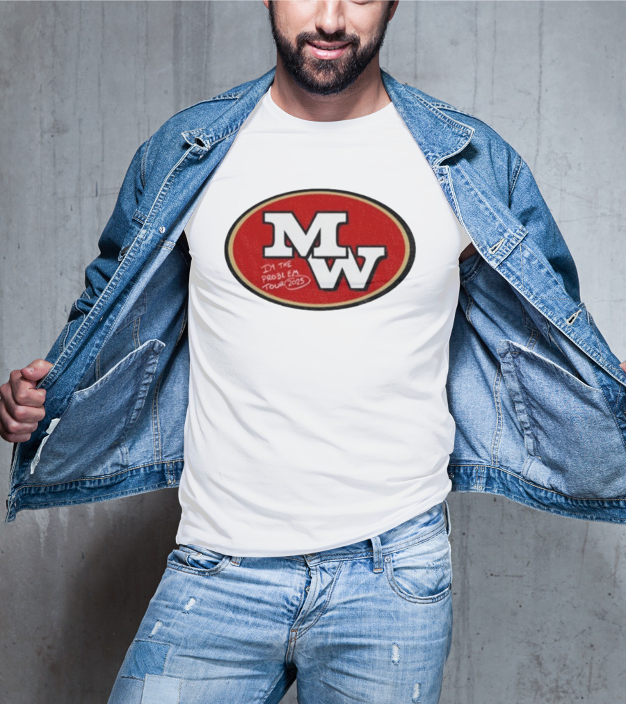 MW Morgan Wallen 49ers I’m The Problem Tour 2023 T-Shirt