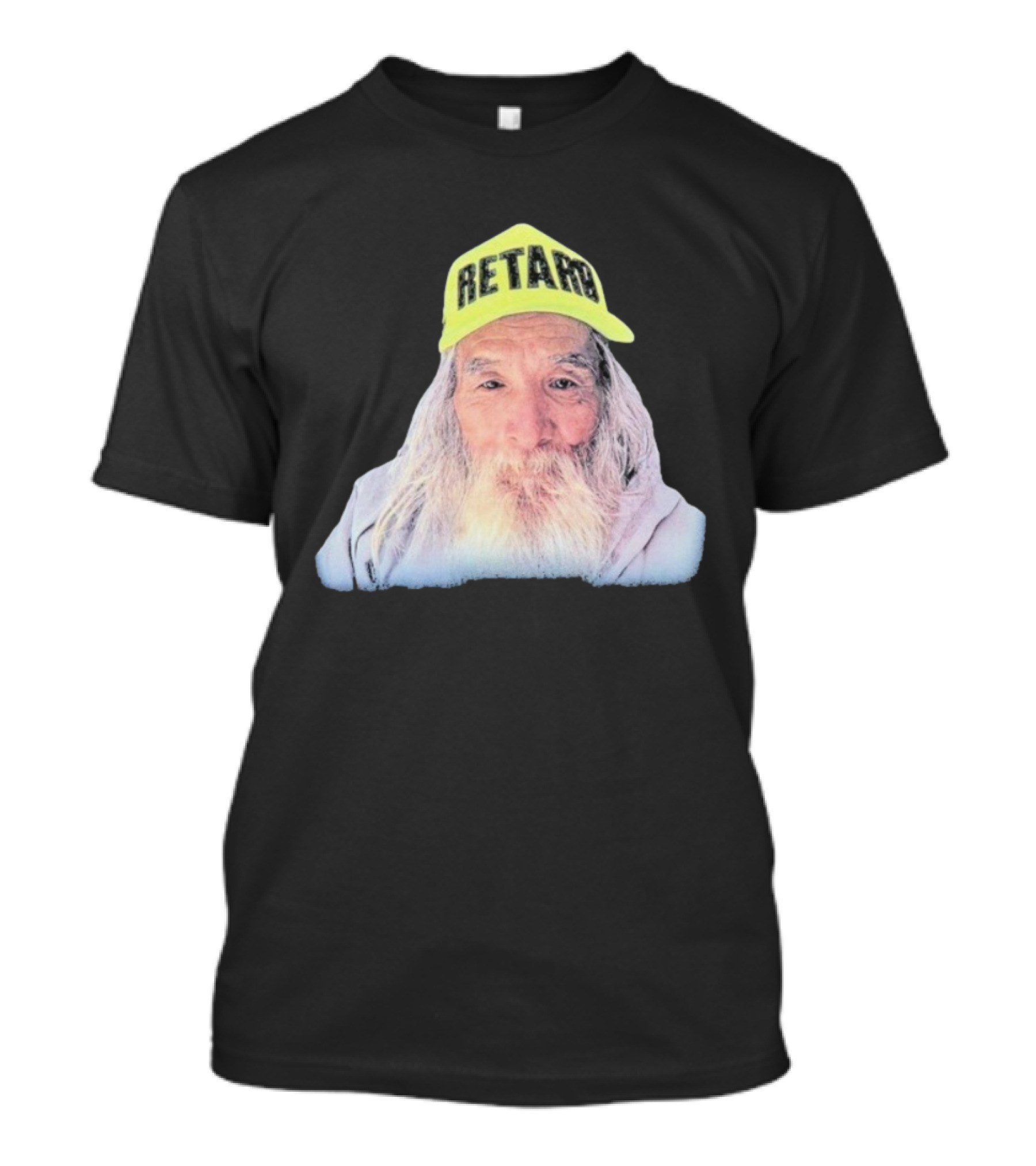 RETARD Fuji Parody Hat Old Man Iconic Style T-Shirt