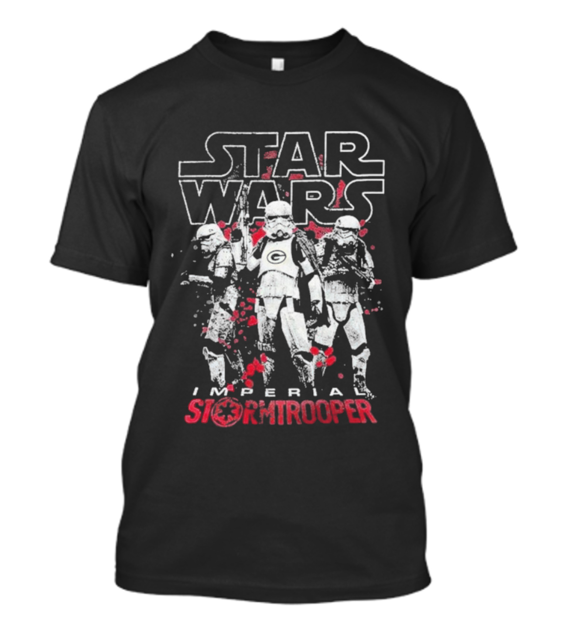 Star Wars Imperial Stormtrooper 2025 NFL Green Bay Packers T-Shirt