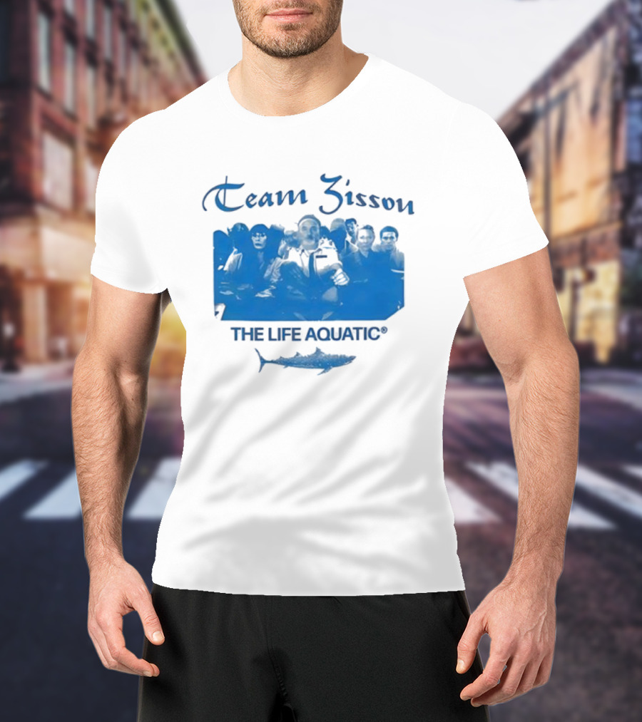 Team Zissou The Life Aquatic Crew Members Adventure T-Shirt