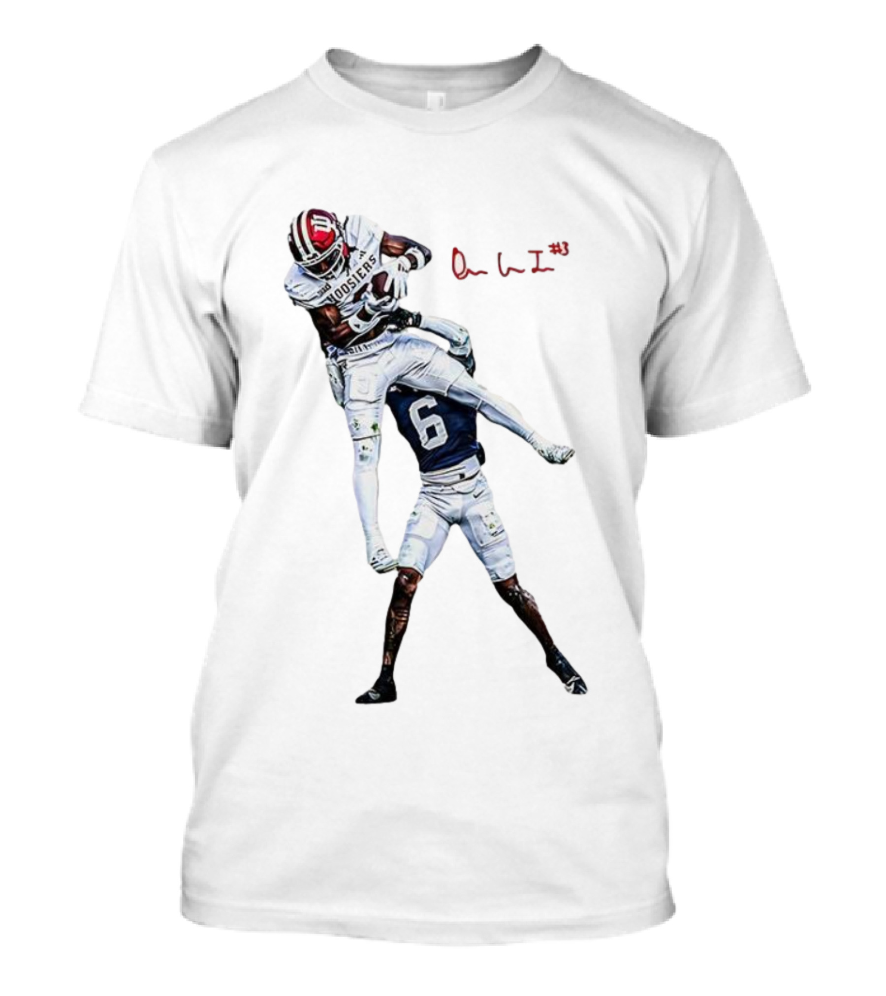 Omar Cooper Jr Indiana Hoosiers Football Catch Moment T-Shirt