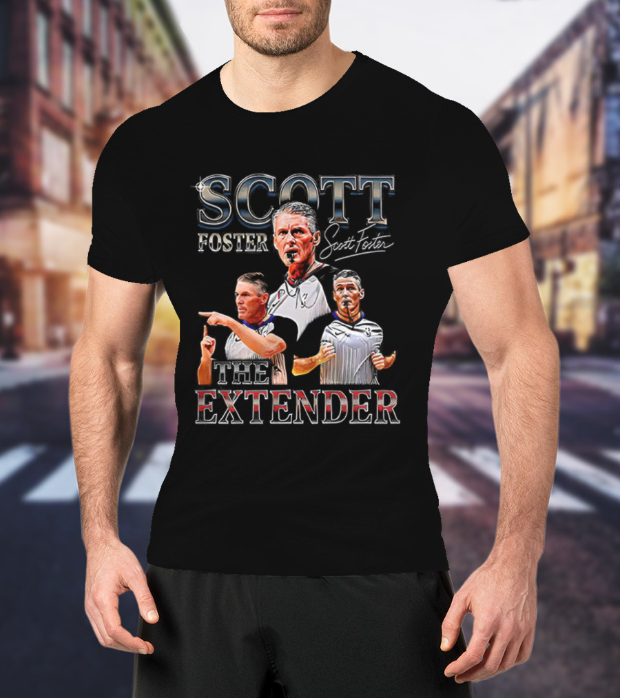 Scott Foster The Extender Signature Cleveland Cavs T-Shirt