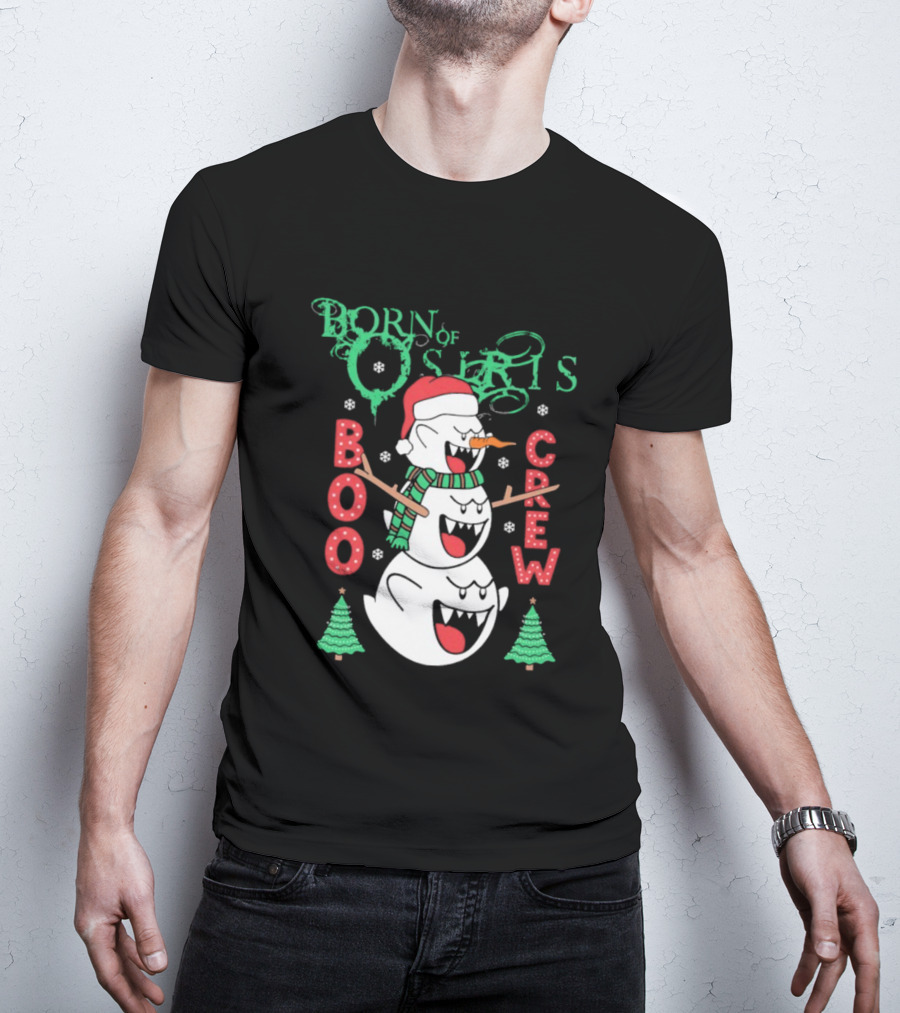 Born Of Osiris Boo Crew Christmas Snowman T-Shirt