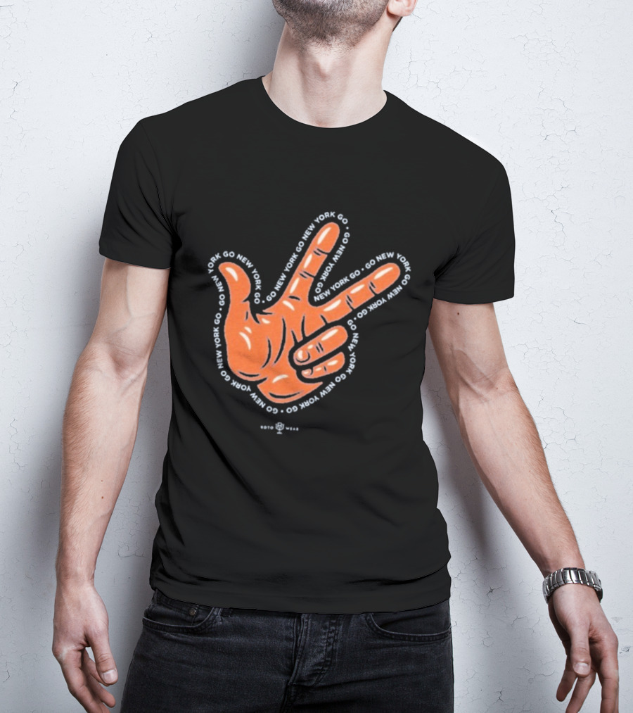 New York Knicks Go 3PT Hand Gesture Celly T-Shirt