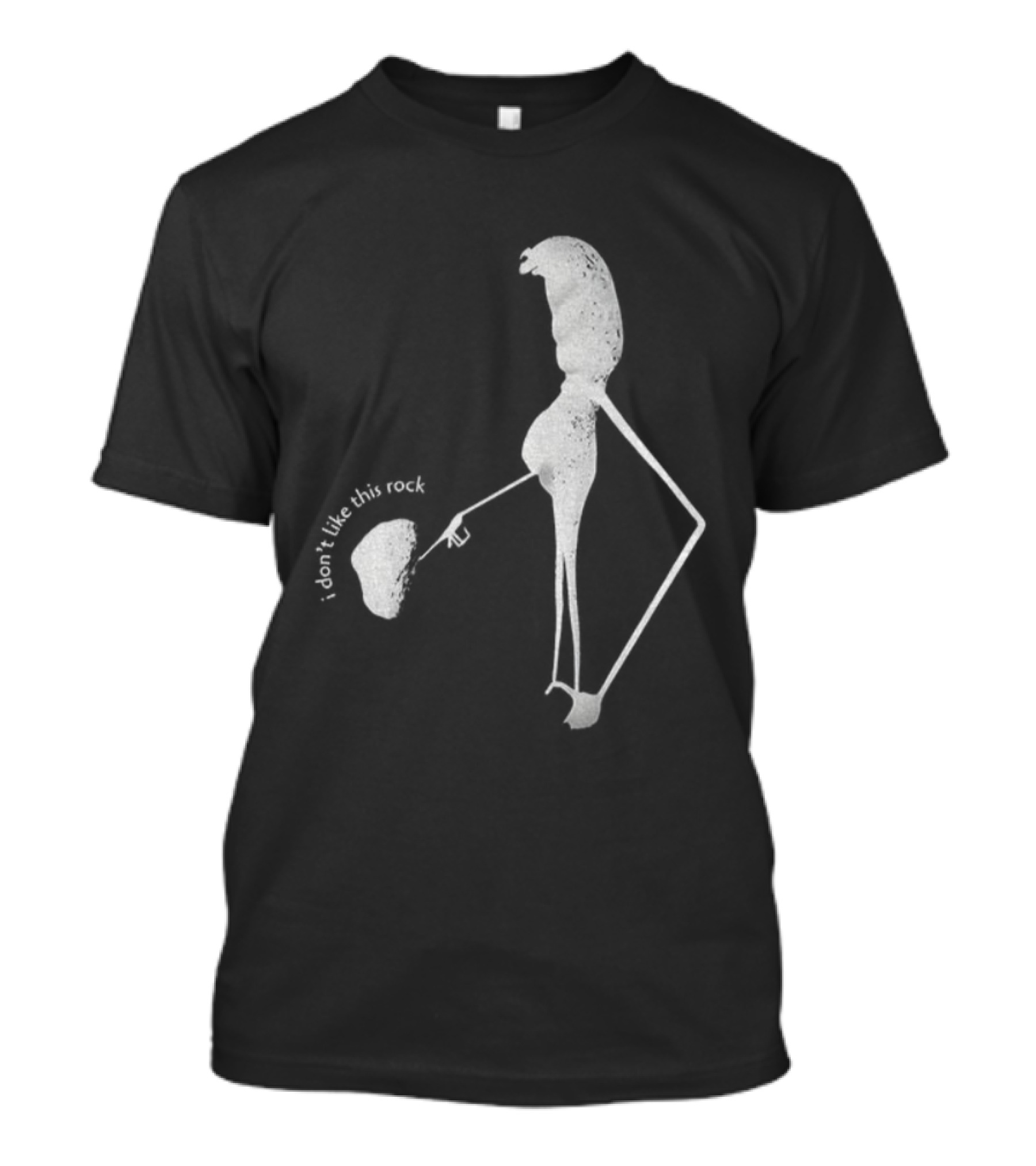 I Don’t Like This Rock Marcus Meme Stick Figure Pointing Gesture T-Shirt